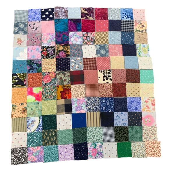 220 Precut 2" Squares Cotton Fabric Quilting Crafting Sewing - Picture 1 of 5